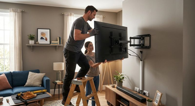 Bedroom Tv Mounting in Kansas City, KS