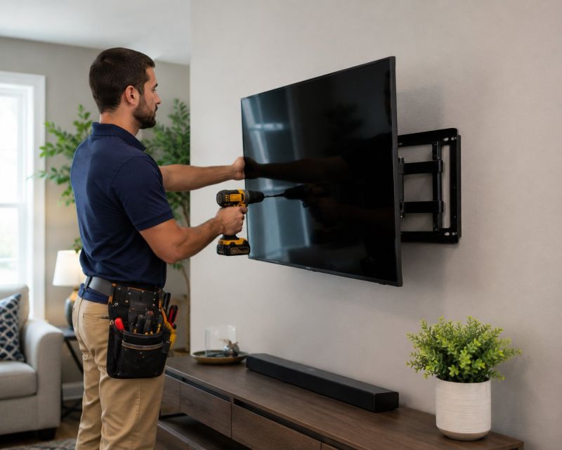 Flatscreen Tv Mounting in Conroe, TX