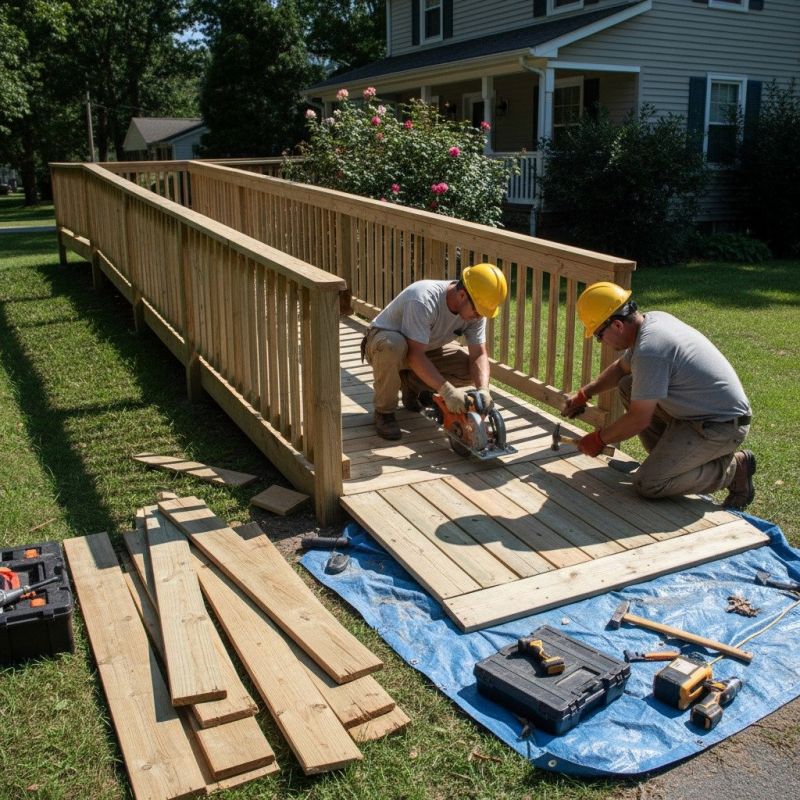Handicap Ramp Repair in Littleton, CO